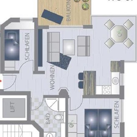 Apartment Seestern โกรสเซนโบรเดอ ภายนอก รูปภาพ